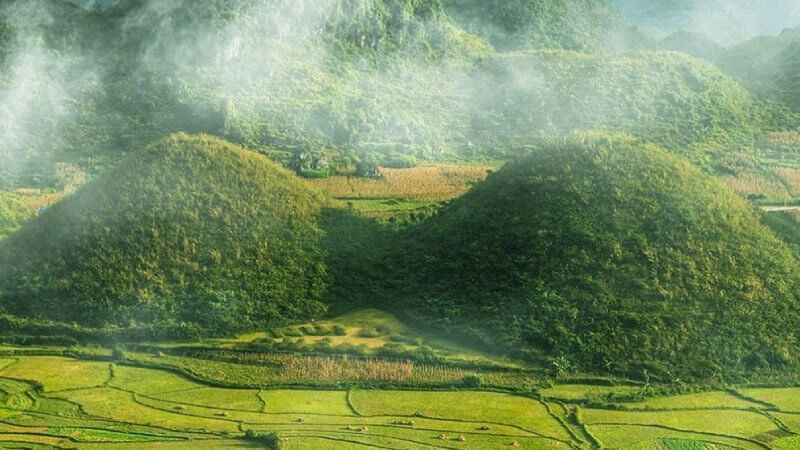 Quan Ba Twin Mountains