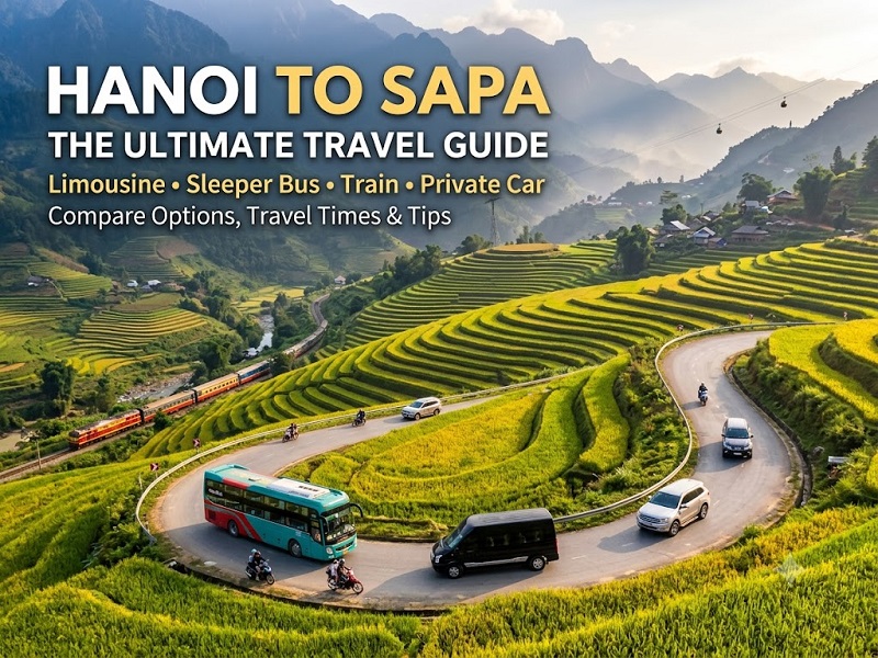 Travel from Hanoi to Sapa in Northern Vietnam